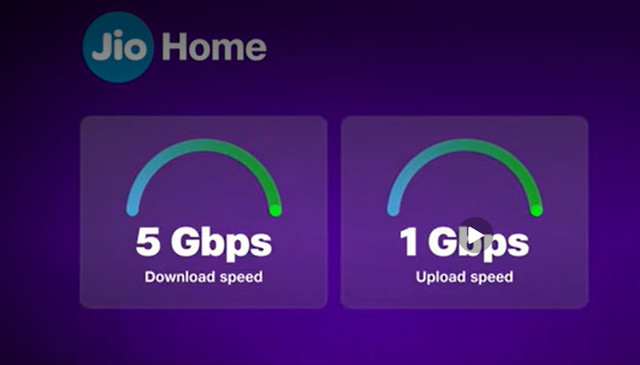 Reliance JioHome New Gigabit speeds shown during 49th RIL AGM