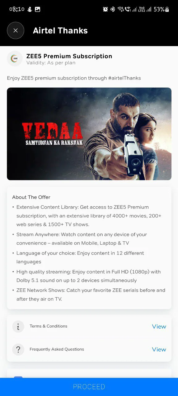 Zee5 now bundled with Airtel Xstream Broadband plans