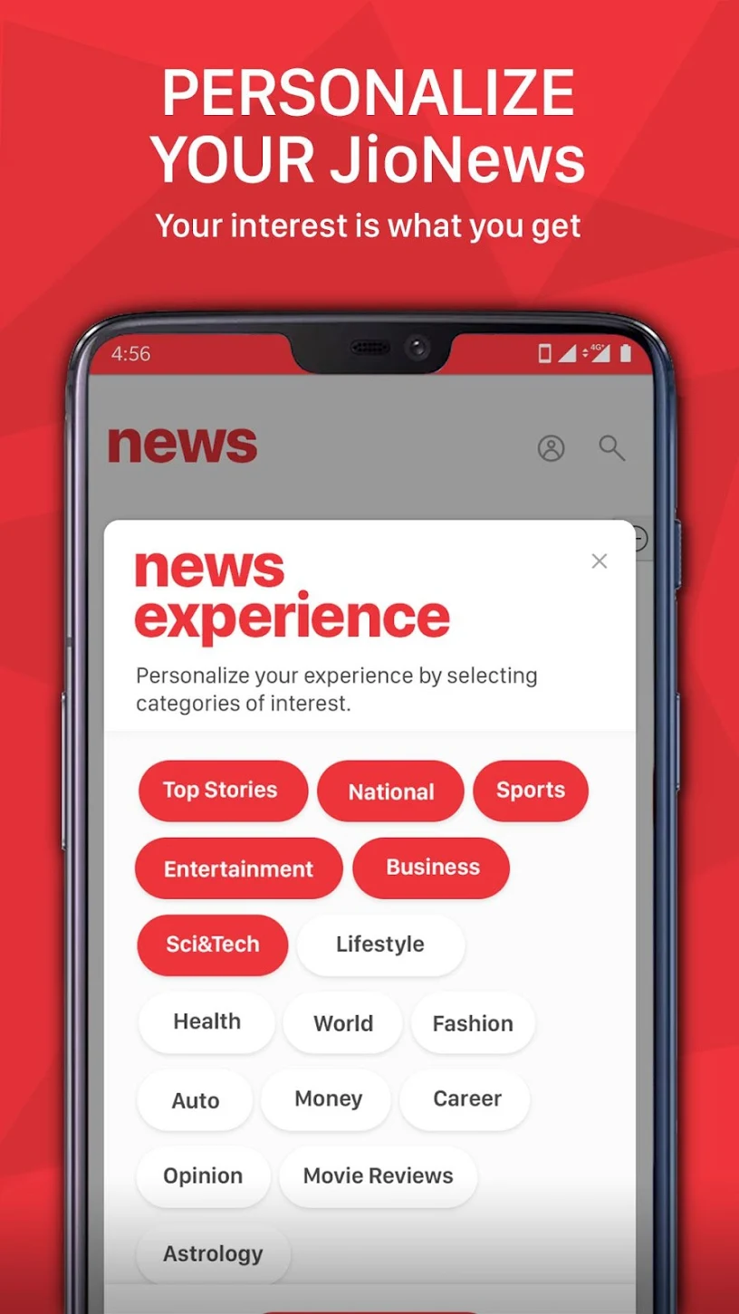 Reliance Jio JioNews