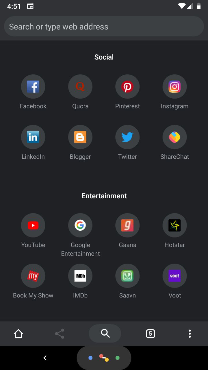 google chrome dark mode