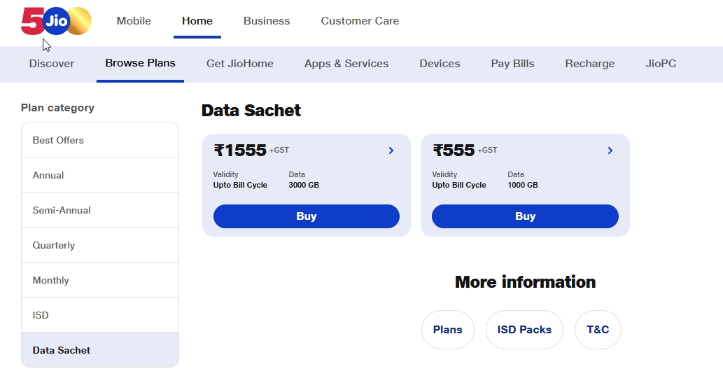 Airtel Airfiber has a hidden data sachet to customers who exhaust there 1tb quota?