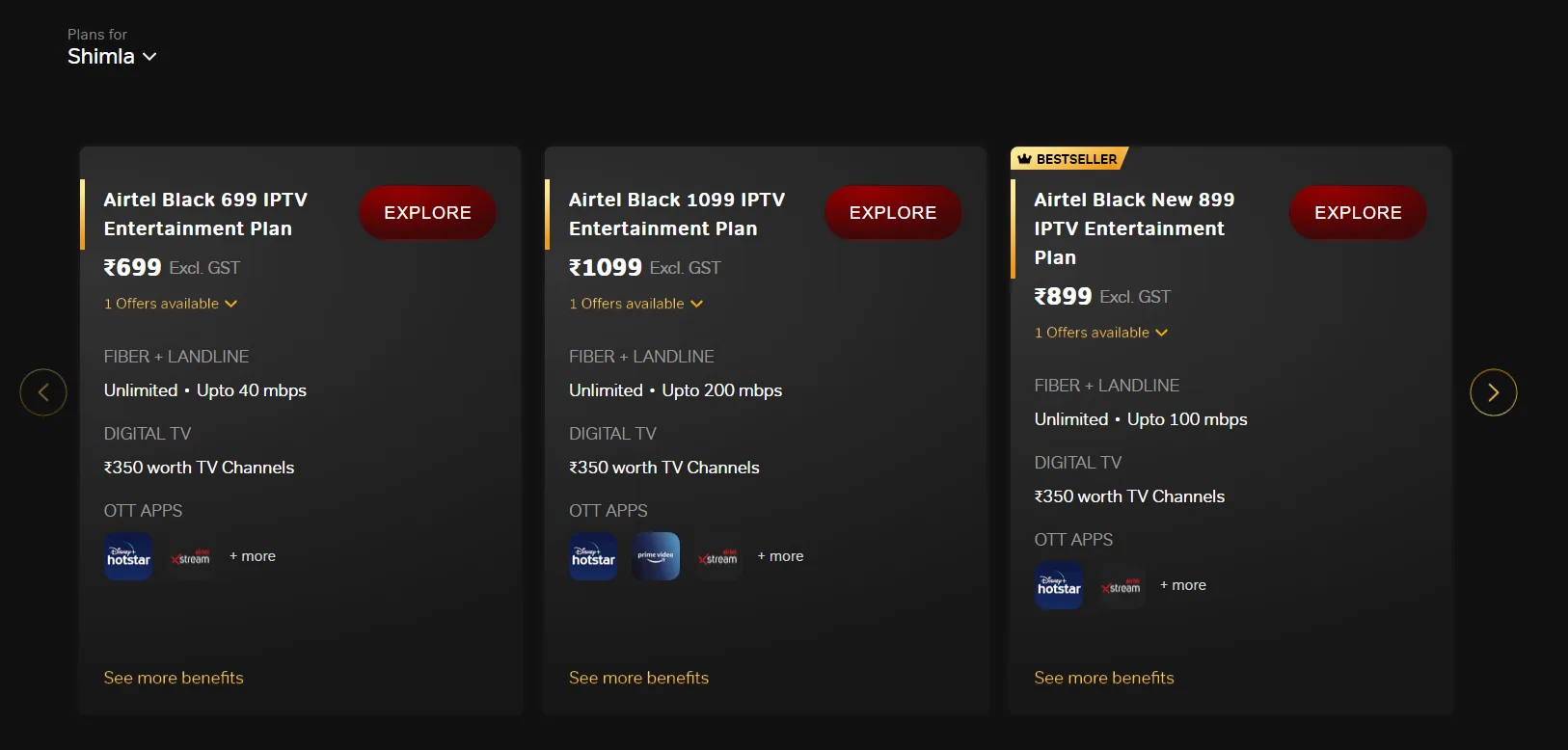 Airtel IPTV Launched