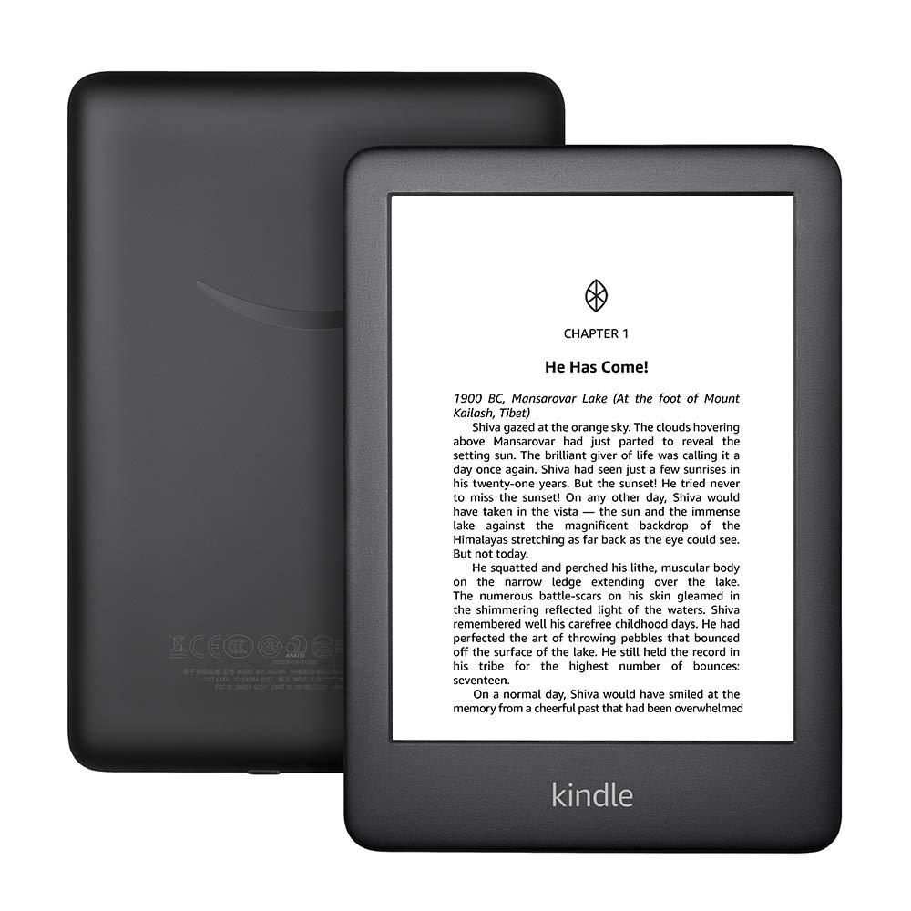 All-New Kindle (10th Gen), 6' Display now with Built-in Light, 4 GB, Wi-Fi for Rs. 7999