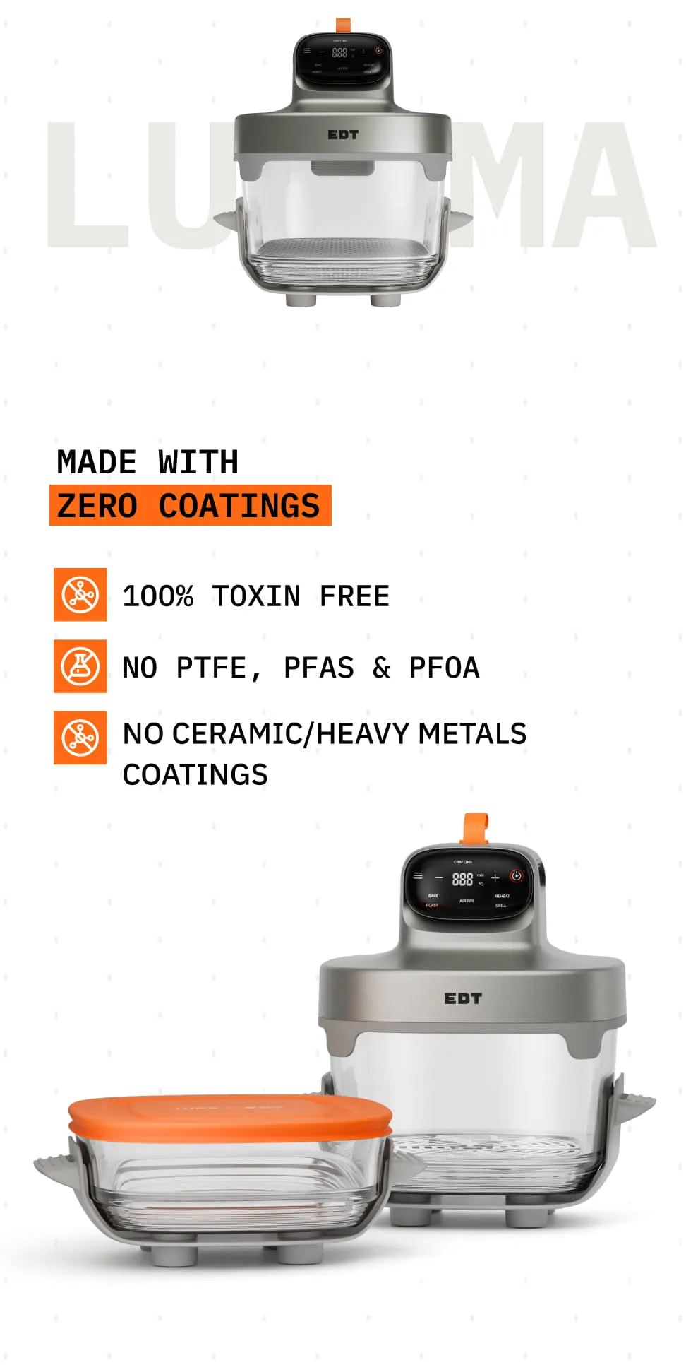 EDT Luma Air Fryer
