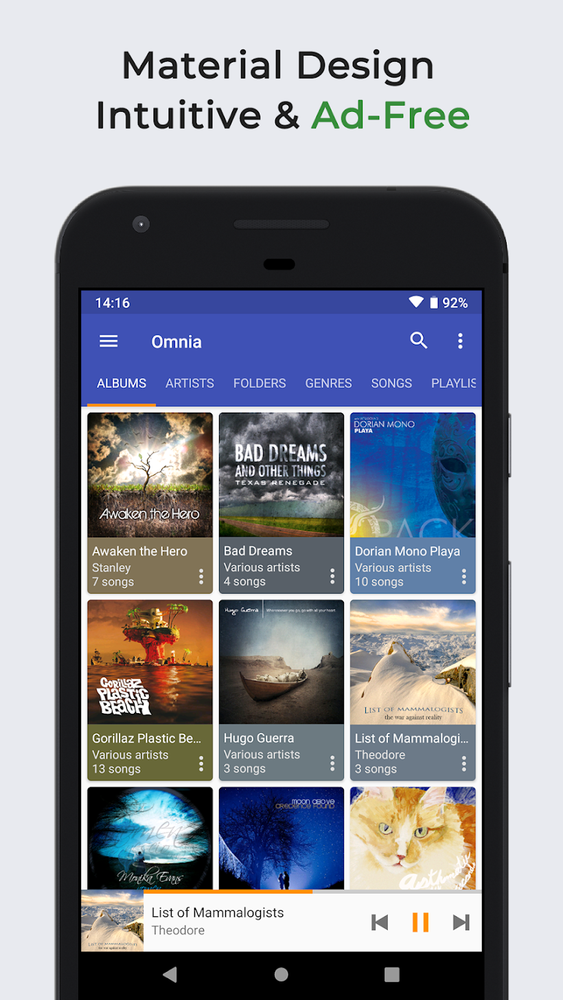 Omnia Music Player