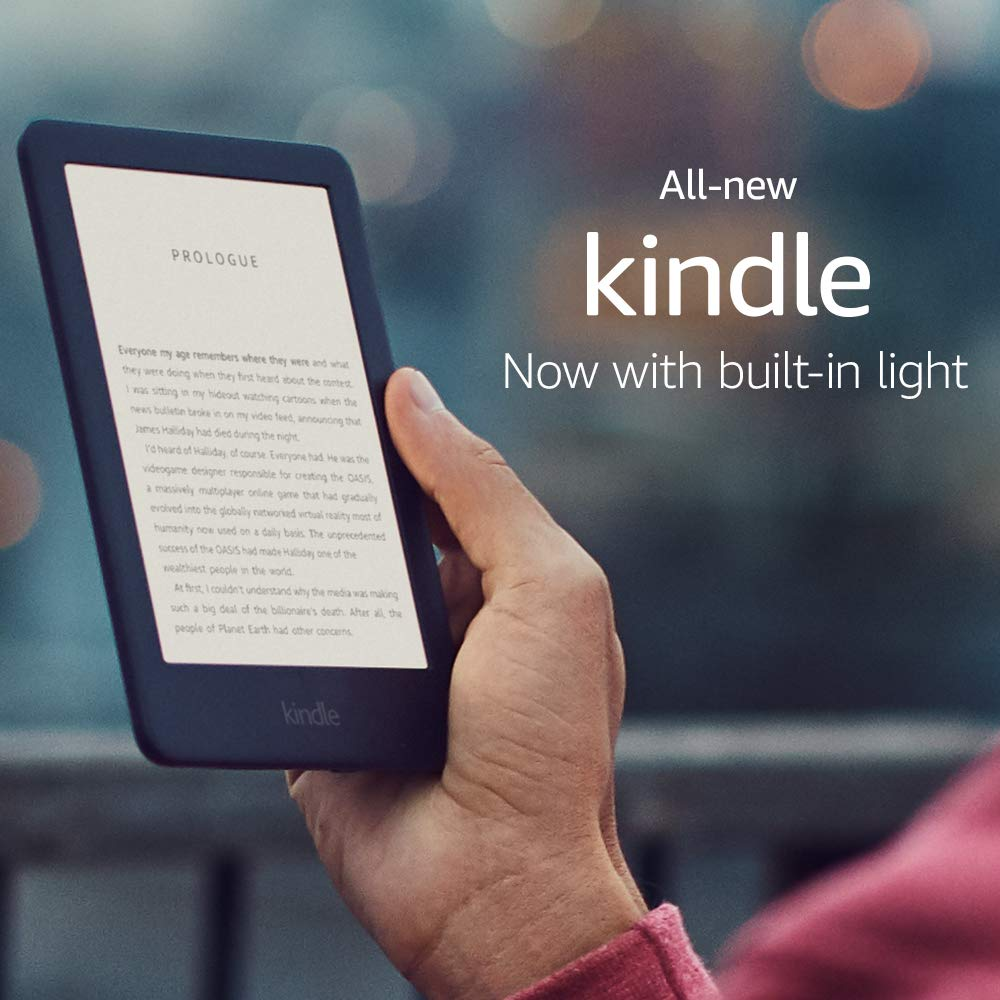 All-New Kindle (10th Gen), 6' Display now with Built-in Light, 4 GB, Wi-Fi for Rs. 7999