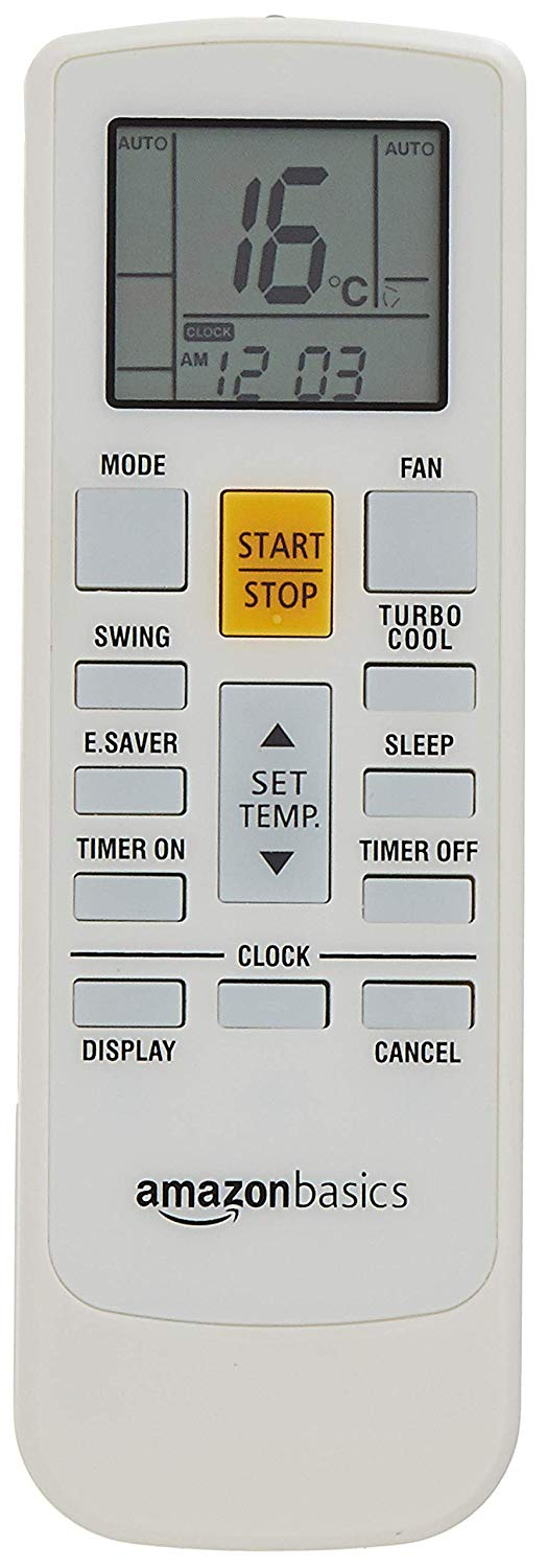 AmazonBasics 1.5 Ton 3 Star 2019 Split AC (Copper Condenser, White)